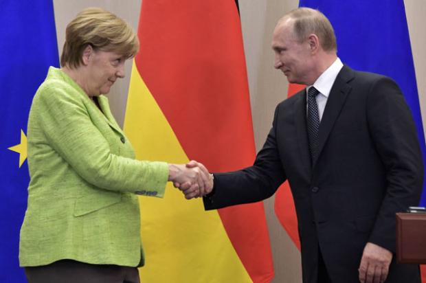 А.Меркель і В.Путін. Фото: Аргументы и Факты.