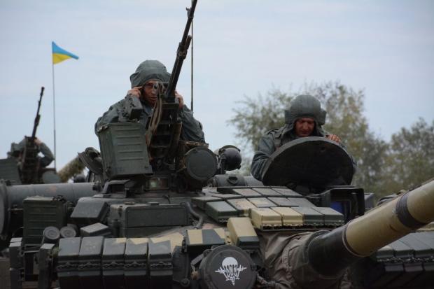 Українські танкісти на Донбасі. Ілюстрація:gordonua.com