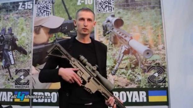 Українські гвинтівки сподобались європейцям. Фото: скріншот з відео.