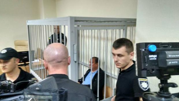 Олександр Антіпов у суді. Фото: соцмережі.