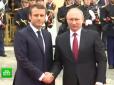 Привітання було стриманим: У Франції проходить перша зустріч Путіна і Макрона
