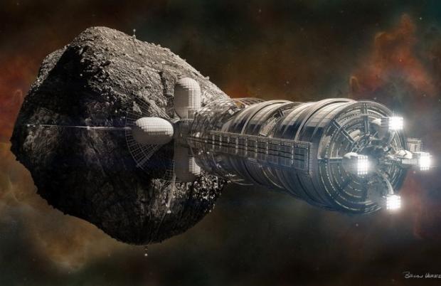 Результат пошуку зображень за запитом "добыча ископаемых на астероиде"