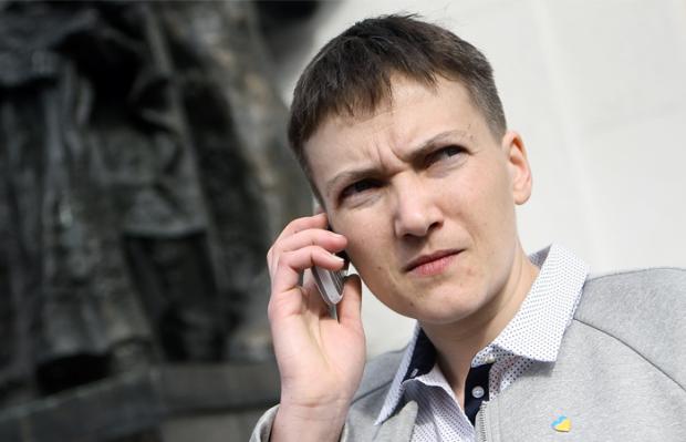 Надію САвченко допитали. Фото: Інтерфакс.