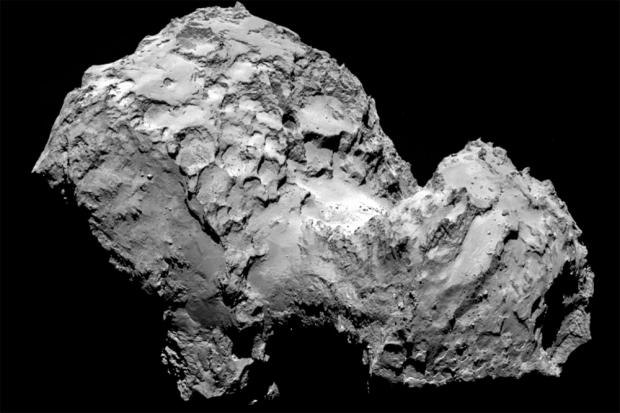 Комета Чурюмова-Герасименко. Фото з Мережі