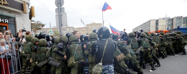 Антикорупційні мітинги в РФ. Ілюстрація:ТСН