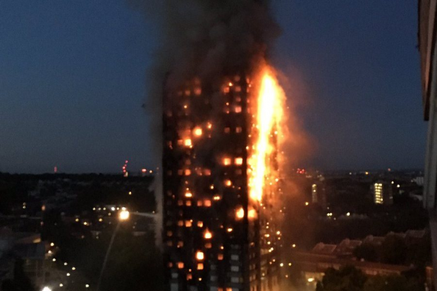 Пожежа у Лондоні. Фото: Getty Images.