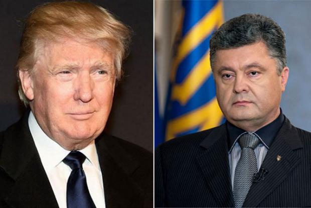 Дональд Трамп і Петро Порошенко. ІлюстраціяThe Kiev Times