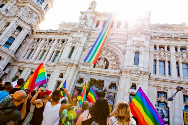 ЛГБТ-фестиваль у Мадриді. Фото: Spain-Holiday.ru.