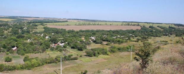 Село Жолобок на Луганщині. Фото: соцмережі.