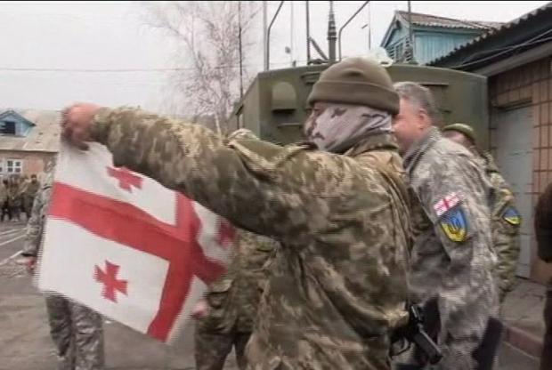 Грузинський легіон на Донбасі. Ілюстрація:http://podrobnosti.ua