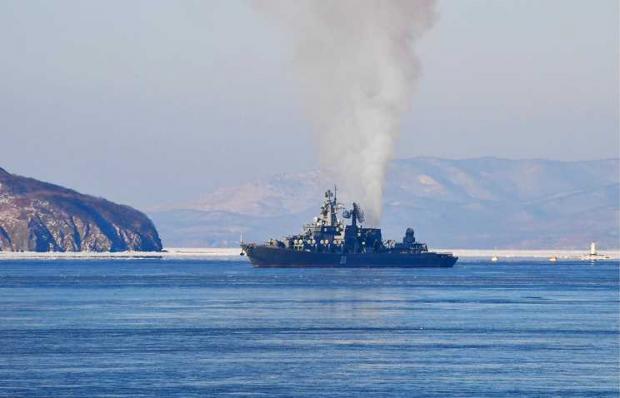 Російський ракетний крейсер "Варяг". Фото:http://zloy-odessit.livejournal.com