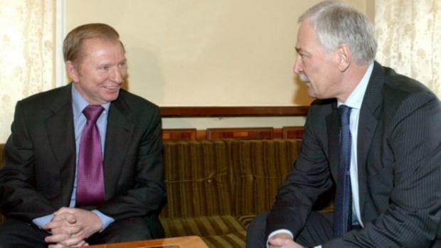 Л.Кучма і Б.Гризлов. Фото: BBC.com.