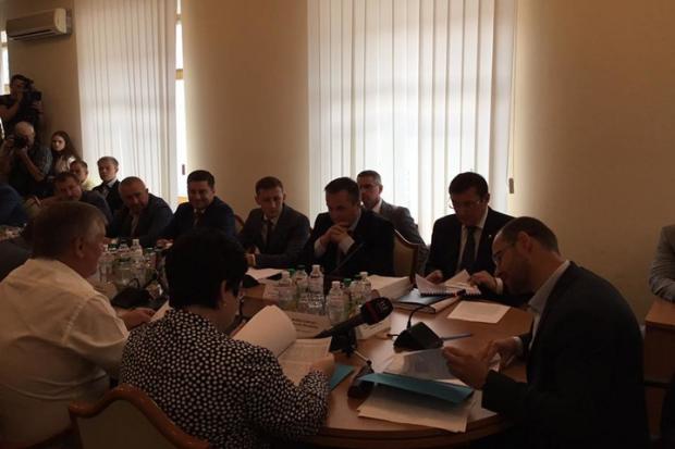 Під час засідання Регламентного комітету ВР. Фото: Укрінформ.