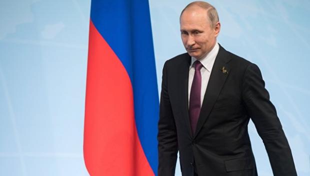 Путін не розуміє, що його брехня звучить непереконливо? Ілюстрація: РИА Новости.