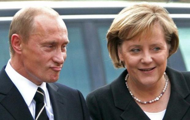 В.Путін і А.Меркель. Фото: Politeka.