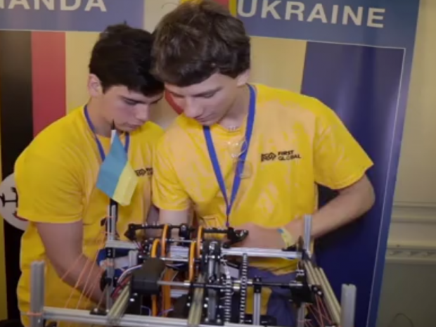 Учасники української команди. Фото:скрін відео