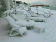 У природи немає поганої погоди: На італійському курорті випав сніг (фото)