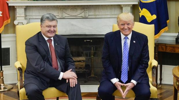 Петро Порошенко і Дональд Трамп. Фото:dialog.ua