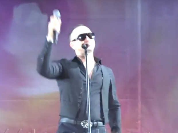 Російський співак Данко. Фото:скрін відео