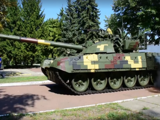 Бойовий танк Т-72АМТ. Фото:скрін відео