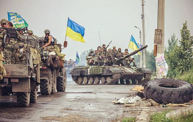 Війна на Донбасі. Ілюстрація: соцмережі.