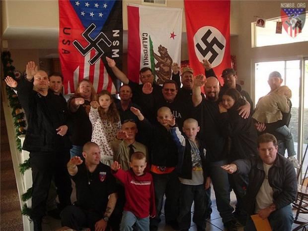 Американські неонацисти. Фото: ЖЖ.