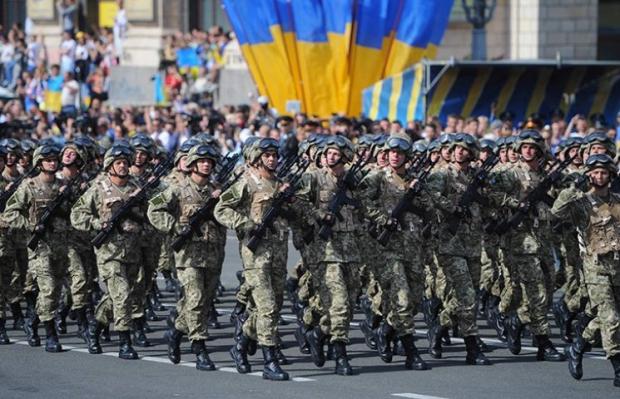 Військовий парад на Хрещатику. Ілюстрація:Depo.ua