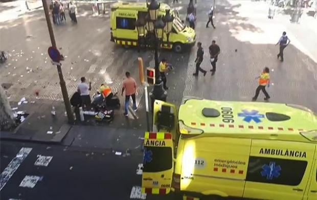 Теракт у Барселоні. Фото: rbc.ua