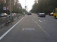 Колеса та інші деталі розкидало на 100 метрів навколо: У Києві іноземець збив насмерть велосипедиста (фотофакти)