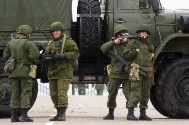 Російські військові. Фото: iPress.ua.