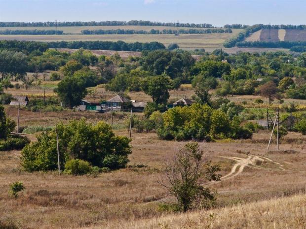 Село Новозванівка на Луганщині. Фото: 1ua.com.ua.