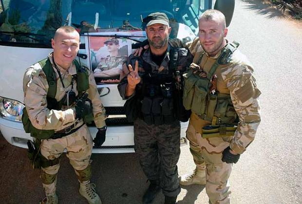 Російські військові у Сирії. Фото: соцмережі.