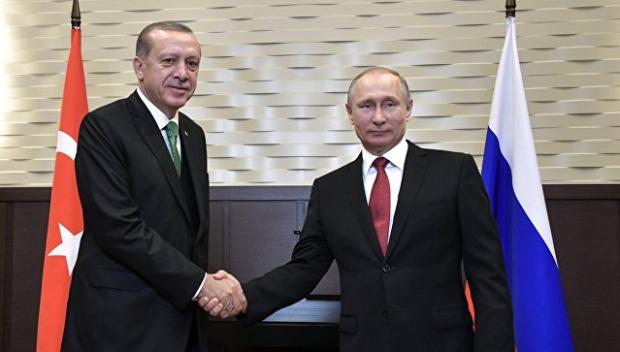 Ердоган і Путін. Фото: РИА Новости.