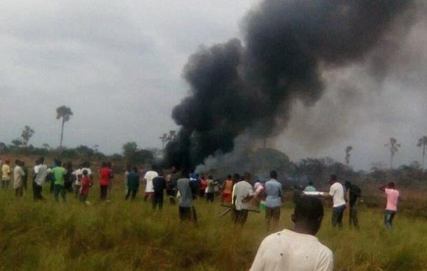 Аварія літака у Конго. Фото:уніан