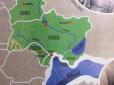 Данські картографи доволі незвично відмітили Крим на мапі України (фотофакт)