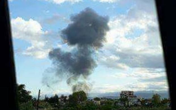 Катастрофа російського літака в Сирії. Фото: соцмережі.