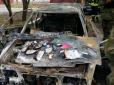 Жахлива смерть: На Донеччині п'яний водій живцем згорів у своїй машині (фото)