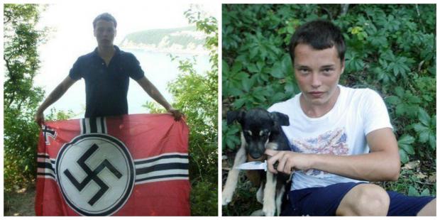 Російський неонацист та садист Мільчаков. Фото: соцмережі.