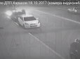 Камера за декілька метрів від  ДТП: Опубліковані нові шокуючі кадри аварії в Харкові (відео 16+)