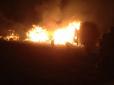 Пожежа вщент знищила базу відпочинку на Закарпатті (відео)