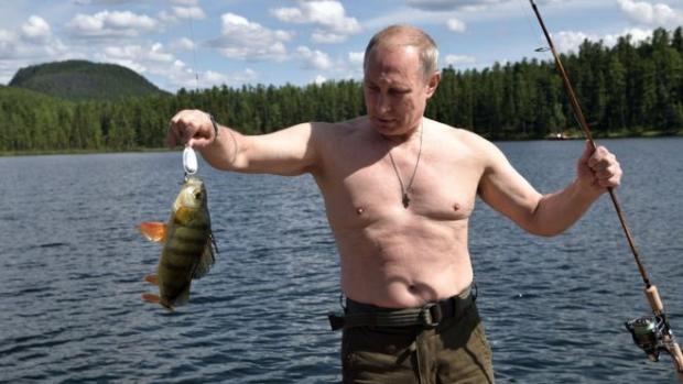 Путін вважає себе мачо. Фото:ВВС