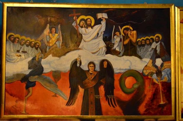 Ікона у церкві міста Коломиї. Фото: Апостроф.