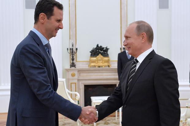Асад і Путін. Фото: ТАСС.