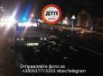 Смертельна ДТП під Києвом: Авто на шаленій швидкості збило пішоходів і зникло з місця події (фото)