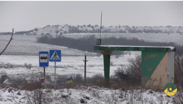 Поблизу Новотроїцького. Фото: скріншот з відео.
