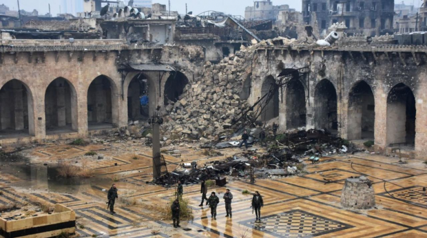 Головне, що добре вдалося Путіну у Сирії - це зруйнувати Алеппо. Фото: Рейтерс.