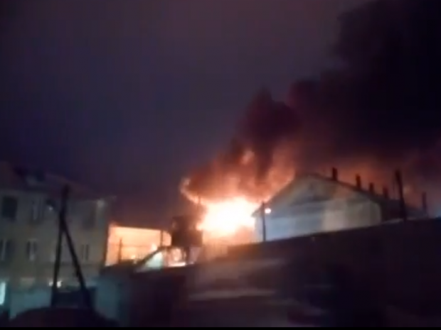 Пожежа в російській колонії "Білий лебідь". Фото:скрін відео