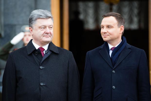 Петро Порошенко і Анджей Дуда. Фото: 112 Україна.