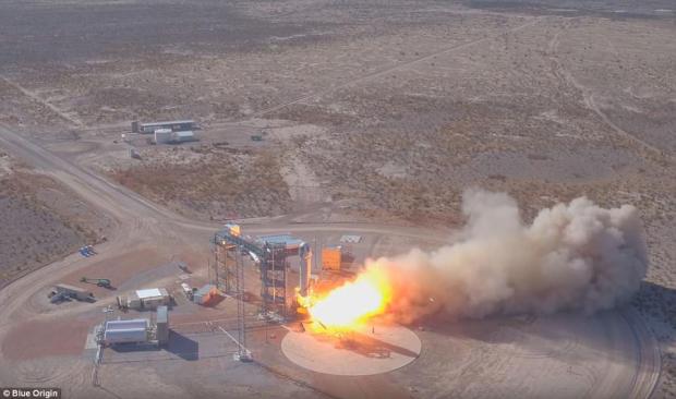 Випробування космічного корабля пройшли успішно. Фото: скріншот з відео.