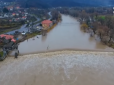 Висока вода: У мережі з'явилося відео масштабної повені на Закарпатті